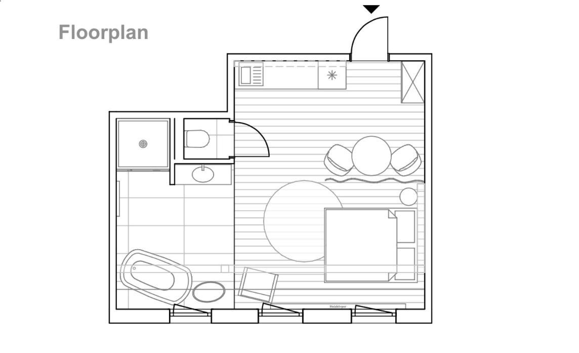 הוף Zentrale 1-Zimmer-Ferienwohnung Mit Digitalem Check In מראה חיצוני תמונה